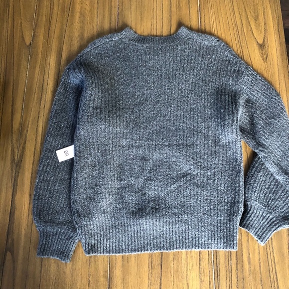BP gray cable knit chunky sweater - Picture 7 of 8